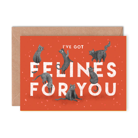 Felines For You Greetings Card image 0