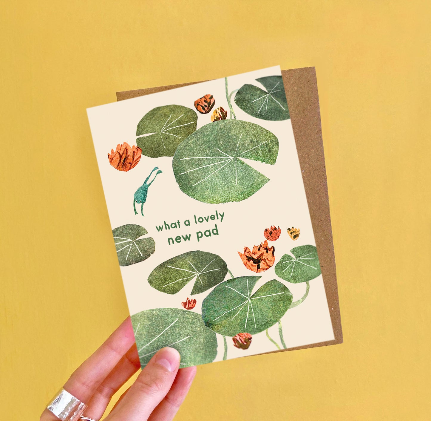 Lovely New Pad Greeting Card image 1