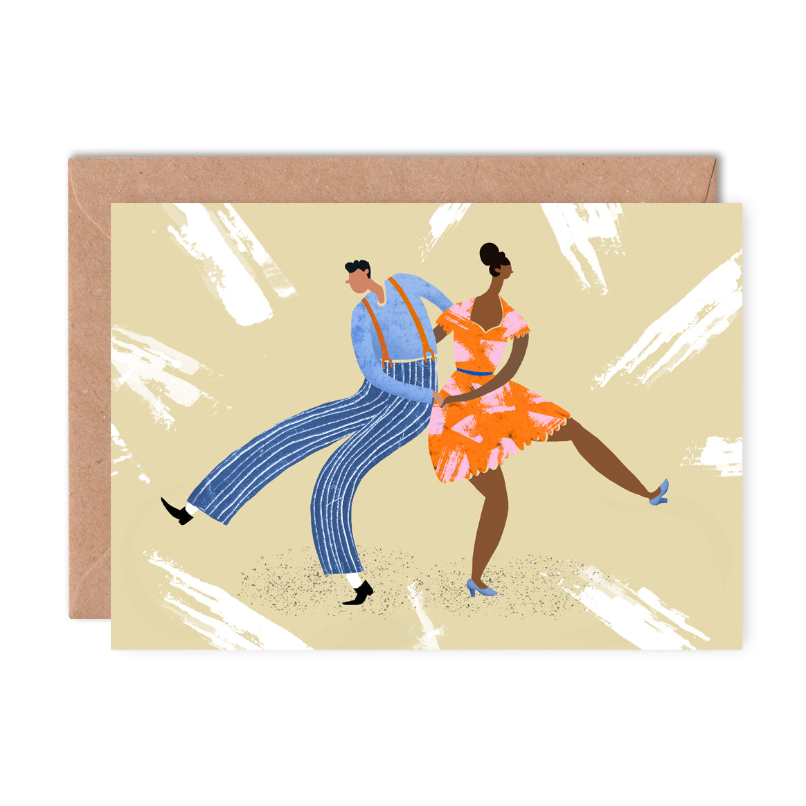 Let's Boogie Greeting Card image 0