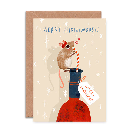 Whino Mouse Christmas Card image 0