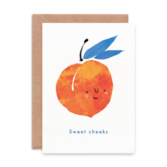 'Sweet Cheeks' Greeting Card image 0
