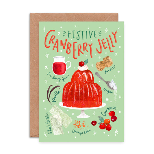 Cranberry Jelly Christmas Card image 0