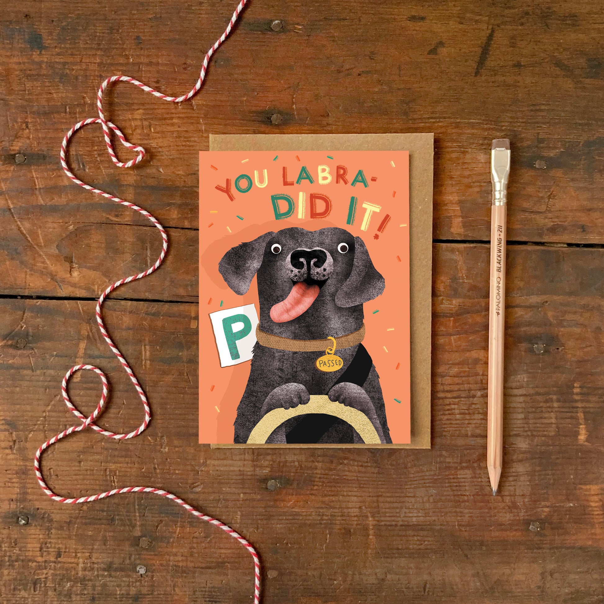 You Labra-did it Dog Greeting Card image 3
