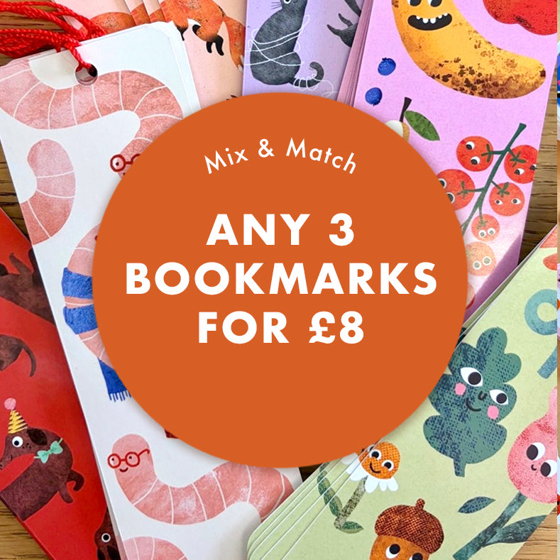 Bundle of 3 Bookmarks - Mix & Match