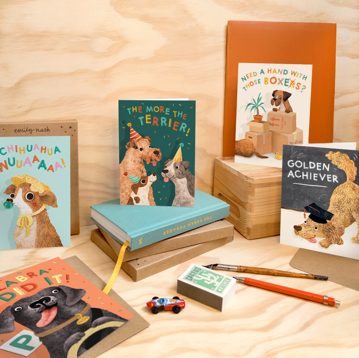 Bundle of 4 Greeting Cards - Mix & Match