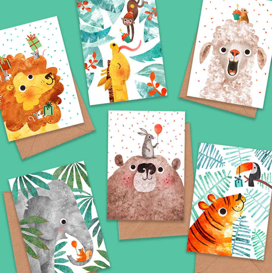 Hello Friend Multipack of 6 Cards