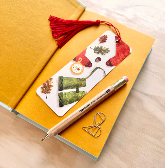 Adventure Bookmark with Tassel