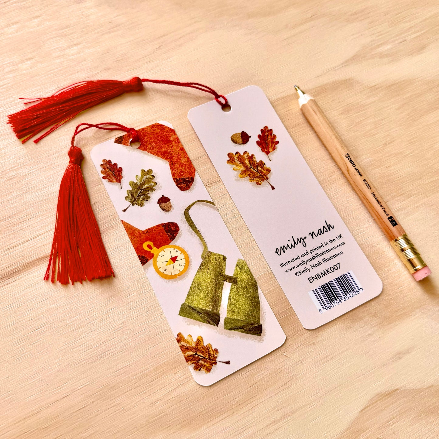 Adventure Bookmark with Tassel
