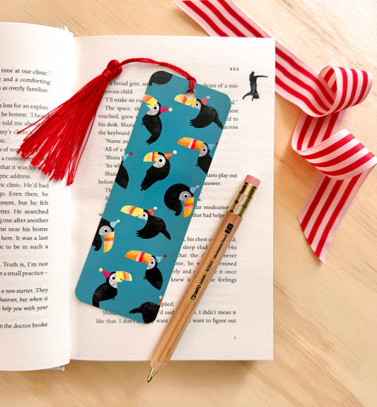 Toucan Bookmark with Tassel