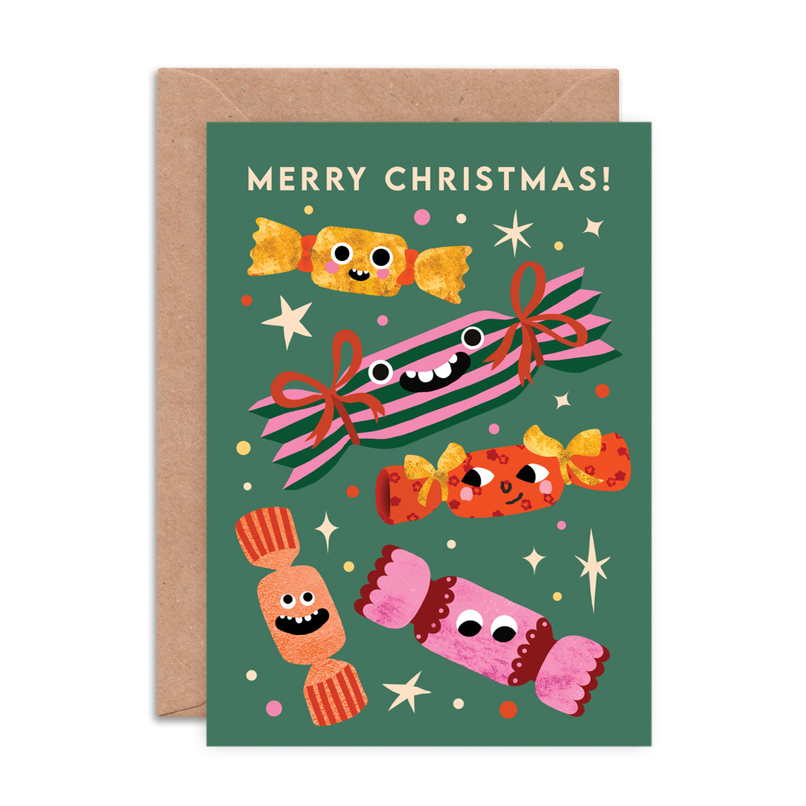 Christmas Cracker Greeting Card