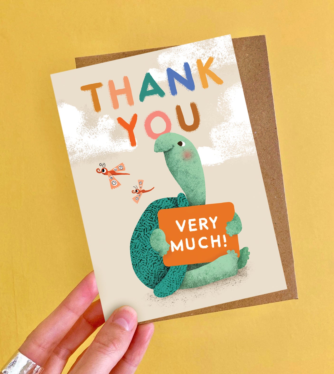 Turtle Thank You Greeting Card