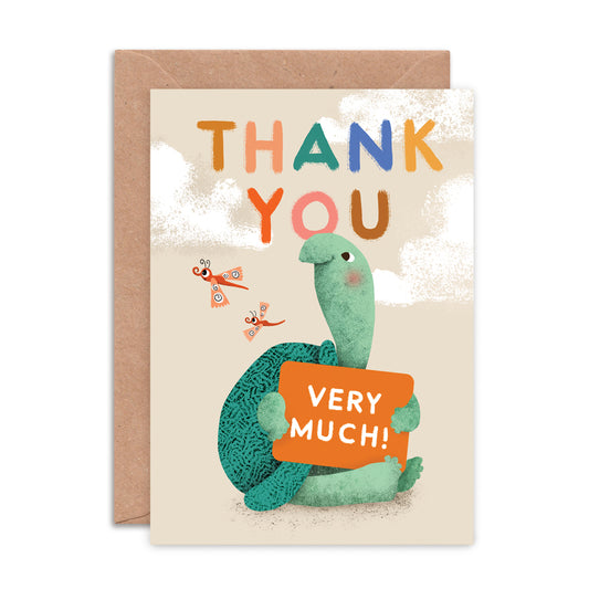 Turtle Thank You Greeting Card