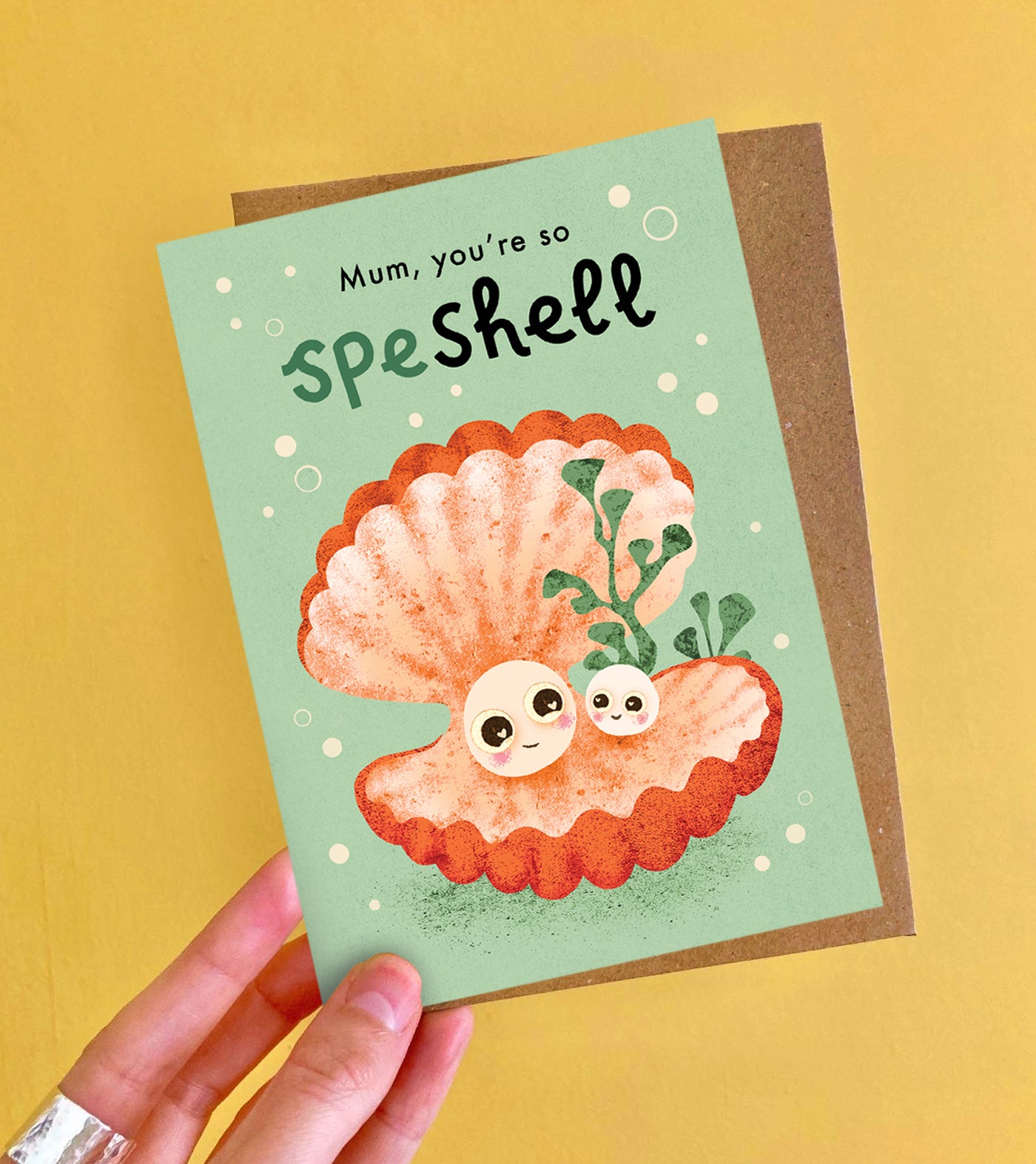 Speshell Mum Greeting Card