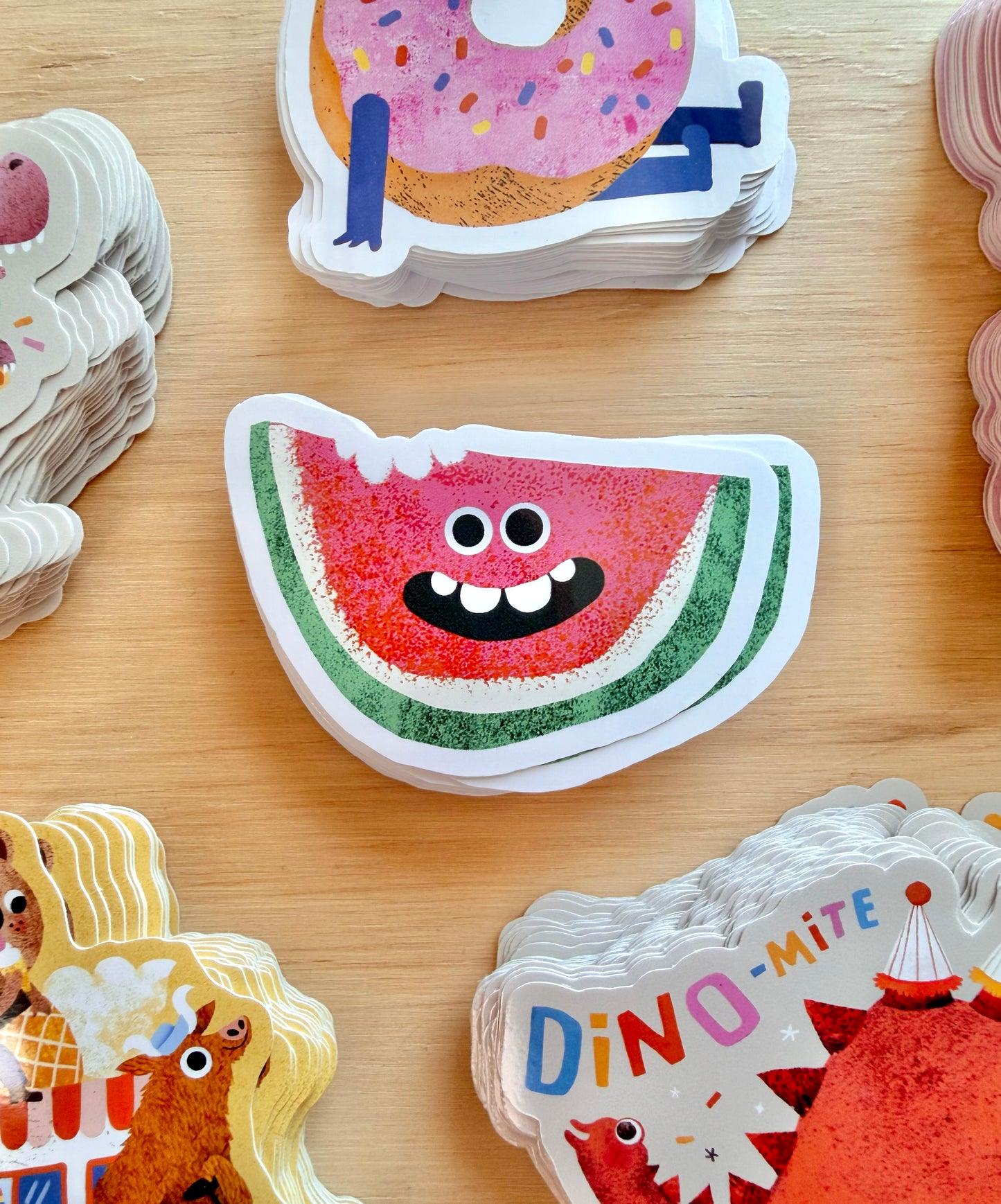 Watermelon Vinyl Sticker | Decorative 6cm Decal