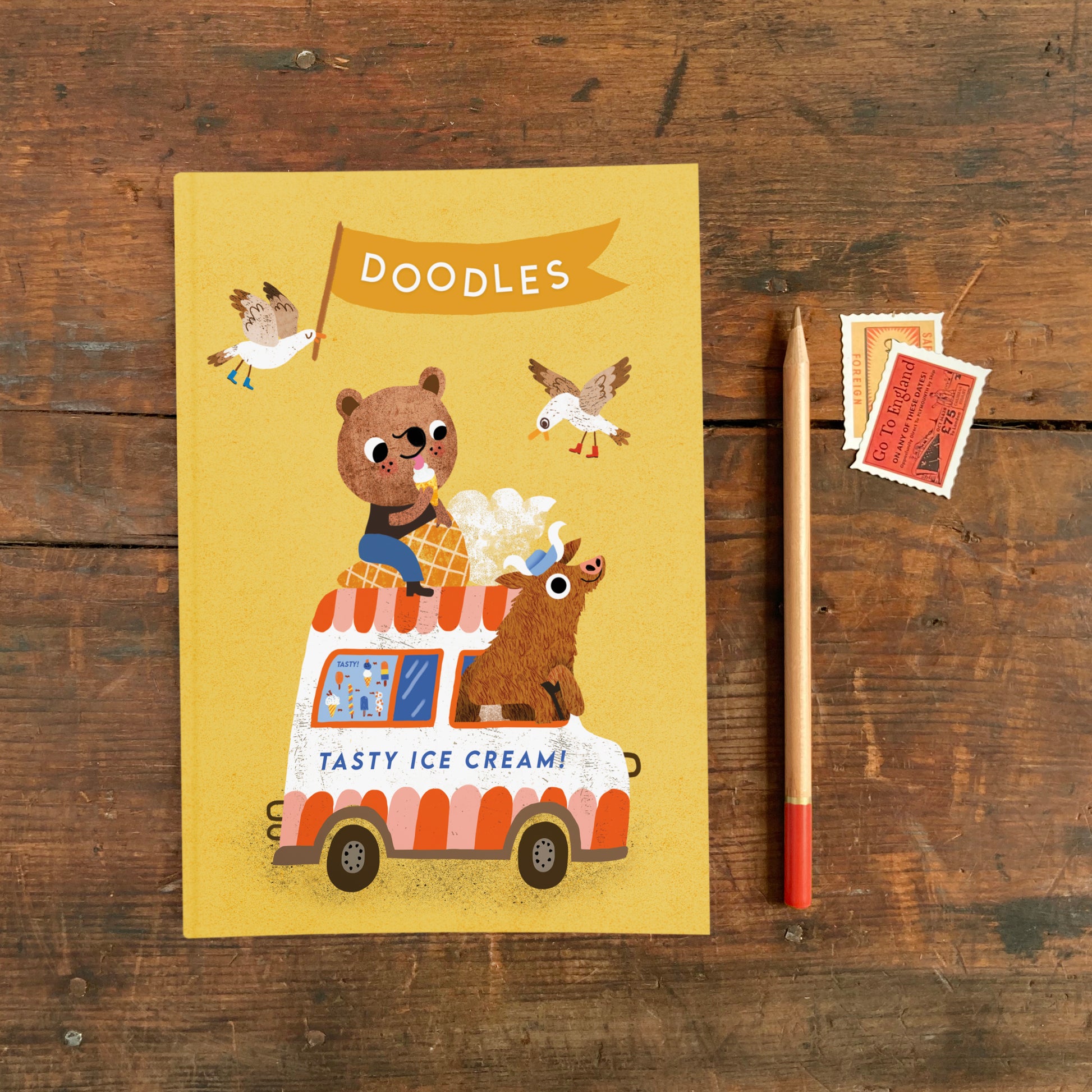 A5 Ice Cream Notebook image 2