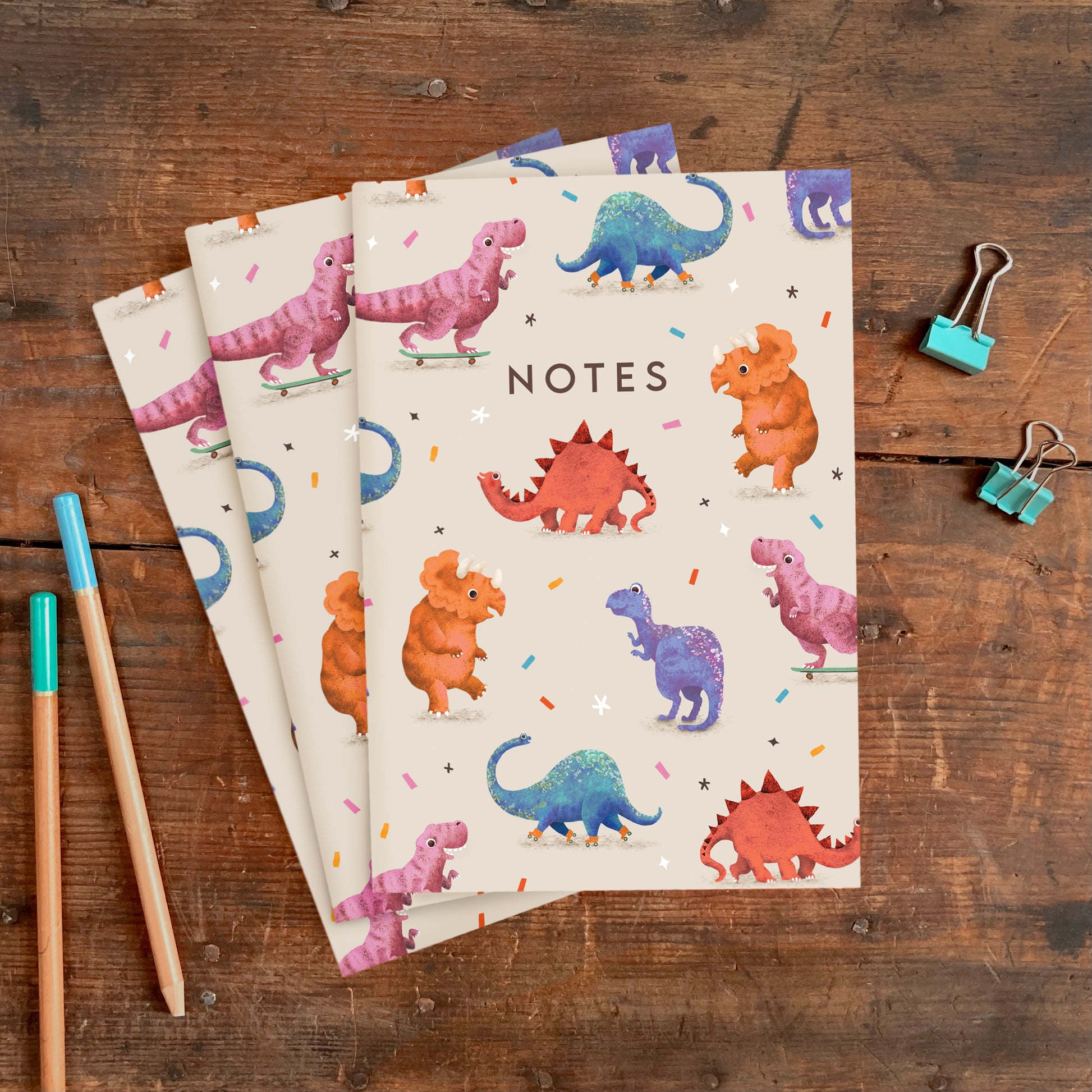 A5 Dinosaur Notebook image 1