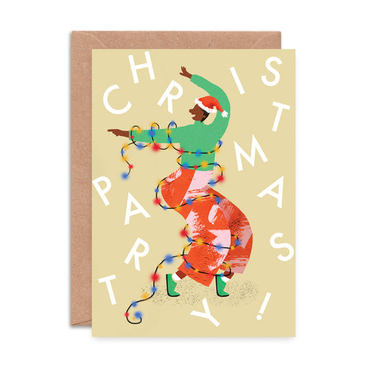 Christmas Voguing Greeting Card image 0