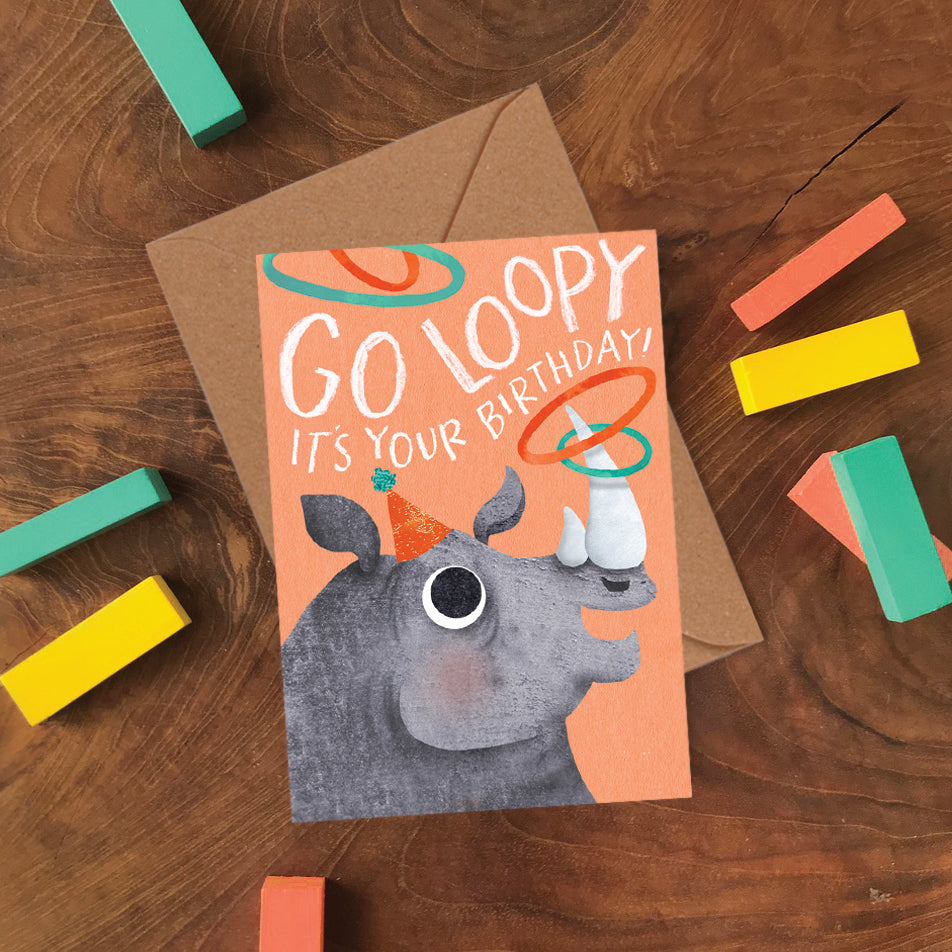 Circus Animals Birthday Cards- Multipack of 6 Cards image 6
