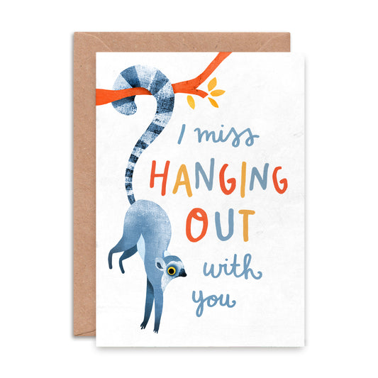 Hanging Out Greeting Card image 0