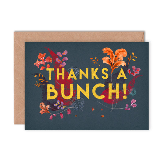 Thanks a Bunch Greetings Card image 0