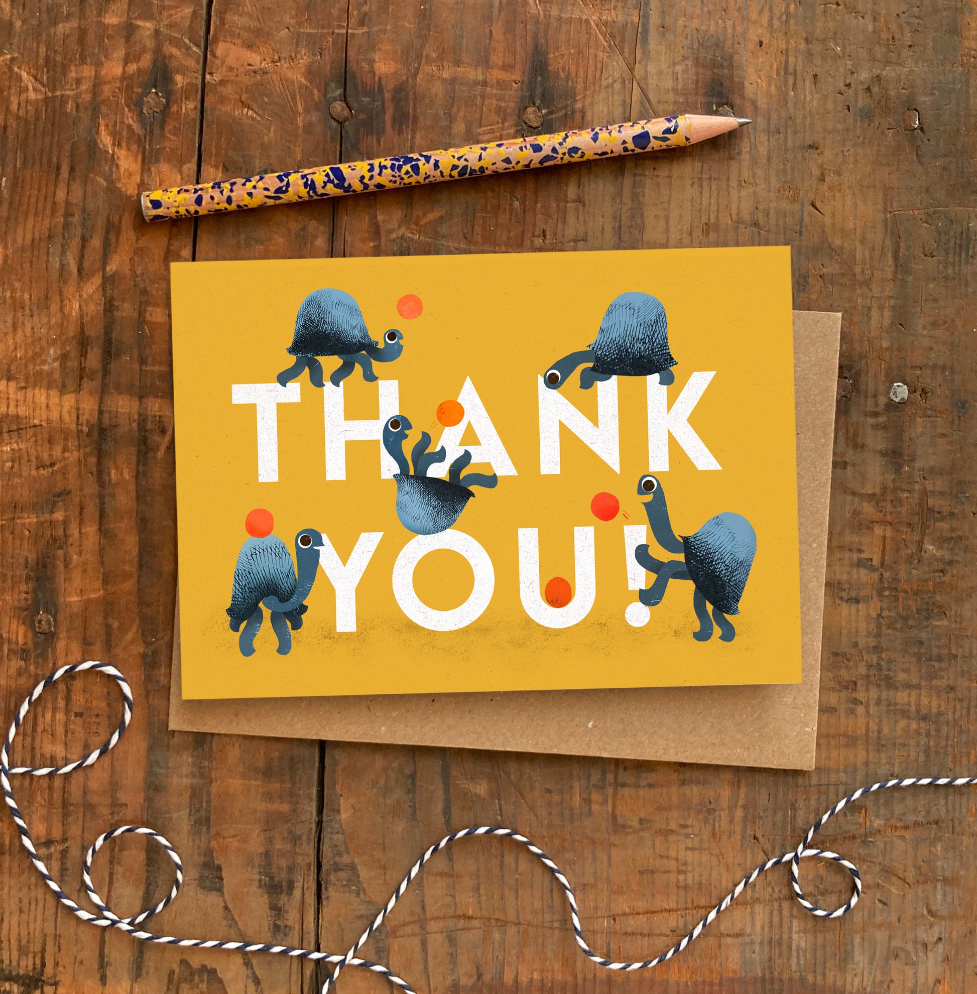 Thank You Tortoises Greeting Card image 1