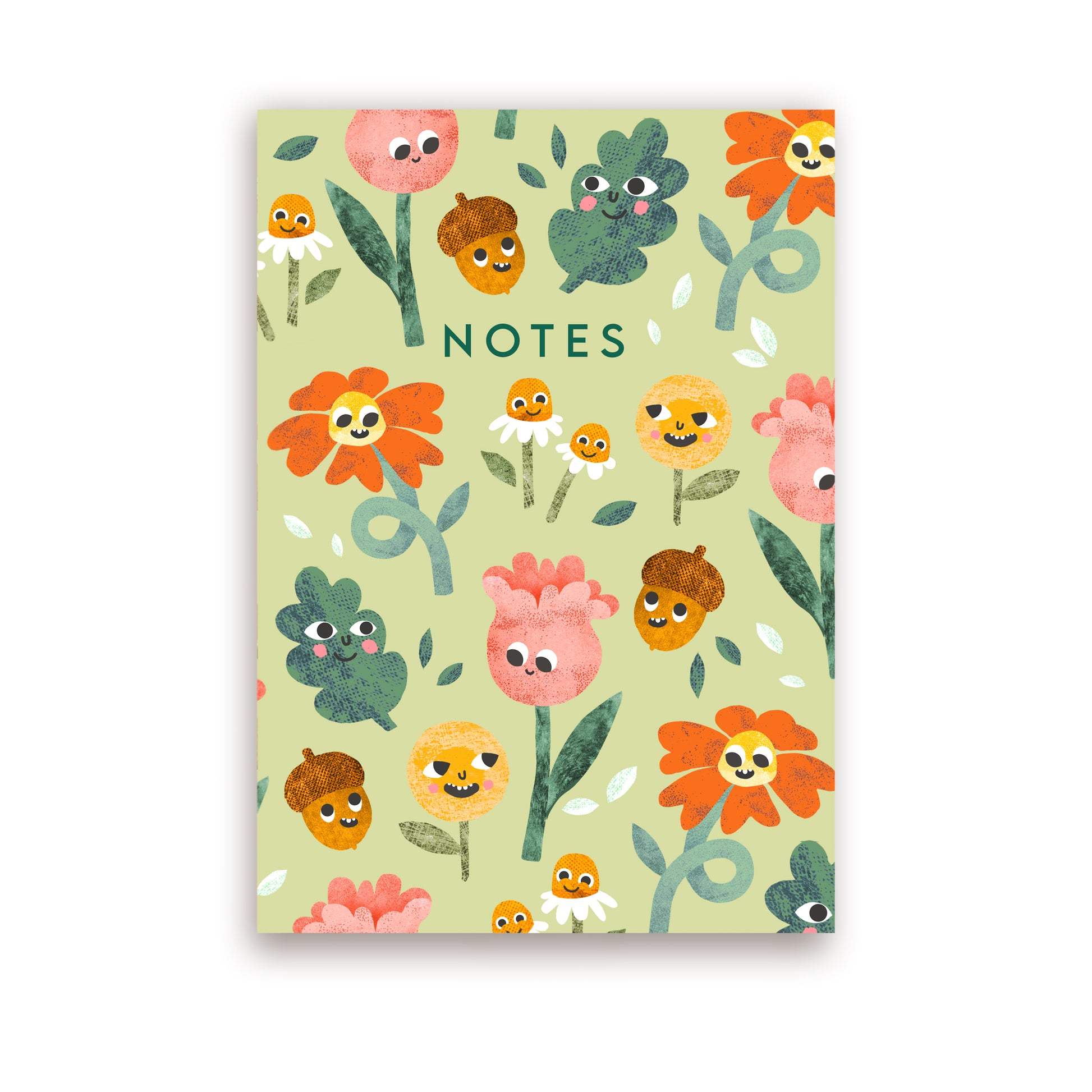 A5 Flower Faces Notebook image 3