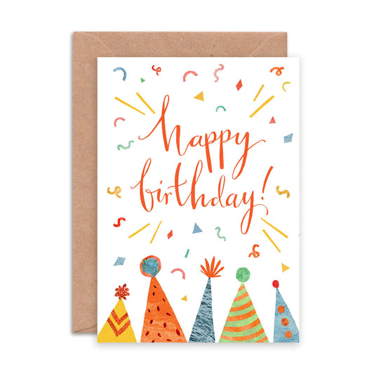 Happy Birthday Hats Greetings Card image 0
