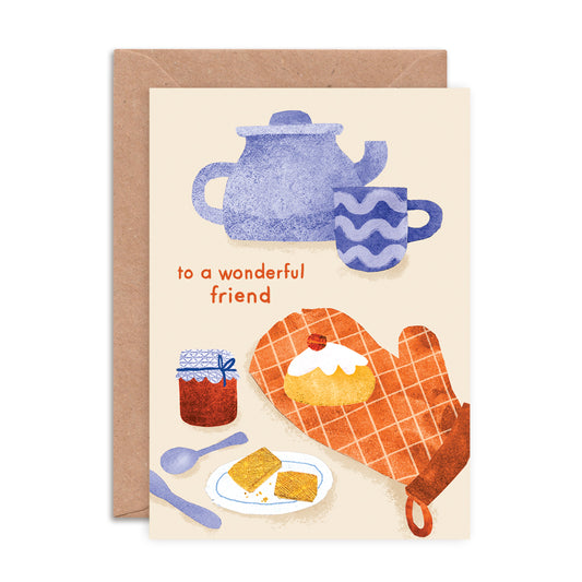 Wonderful Friend Greeting Card image 0