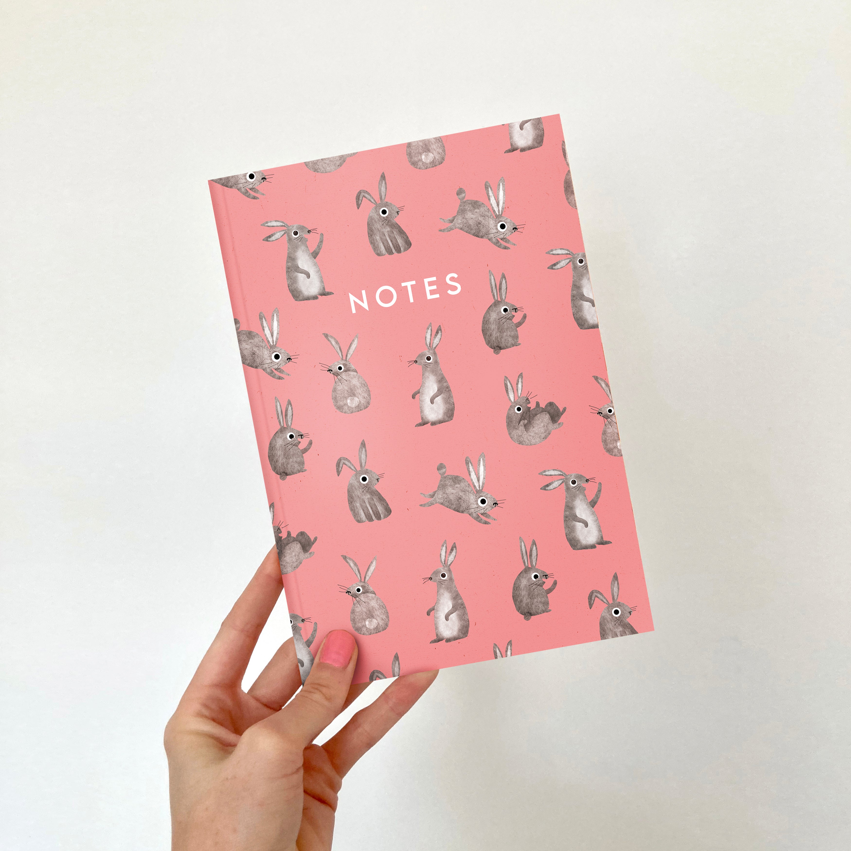 A5 Rabbit Notebook – Emily Nash Illustration