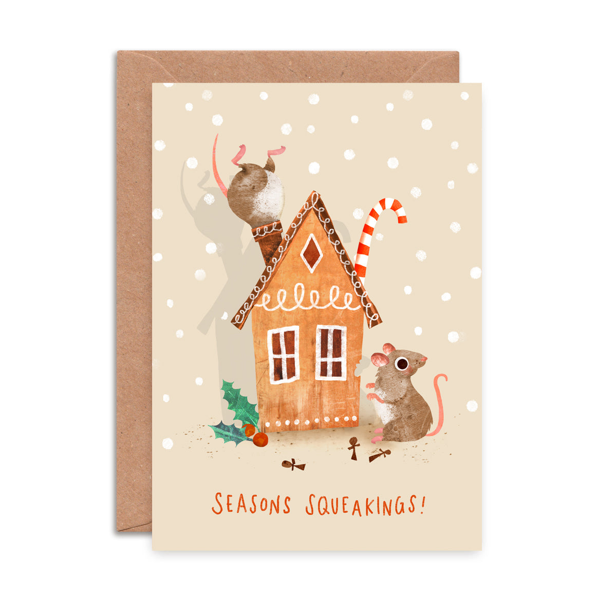 Christmas Mice Greeting Cards- Multipack of 8 image 7