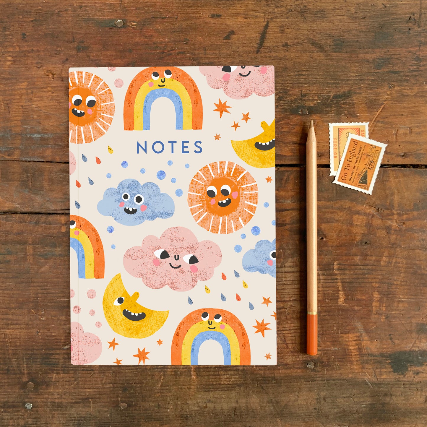 A5 Weather Faces Notebook image 3