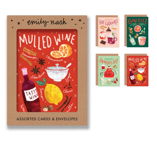 Christmas Recipe Greeting Cards- Multipack of 8 image 0