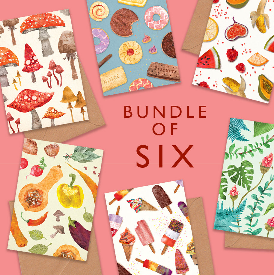 Pattern Multipack of 6 Cards image 1