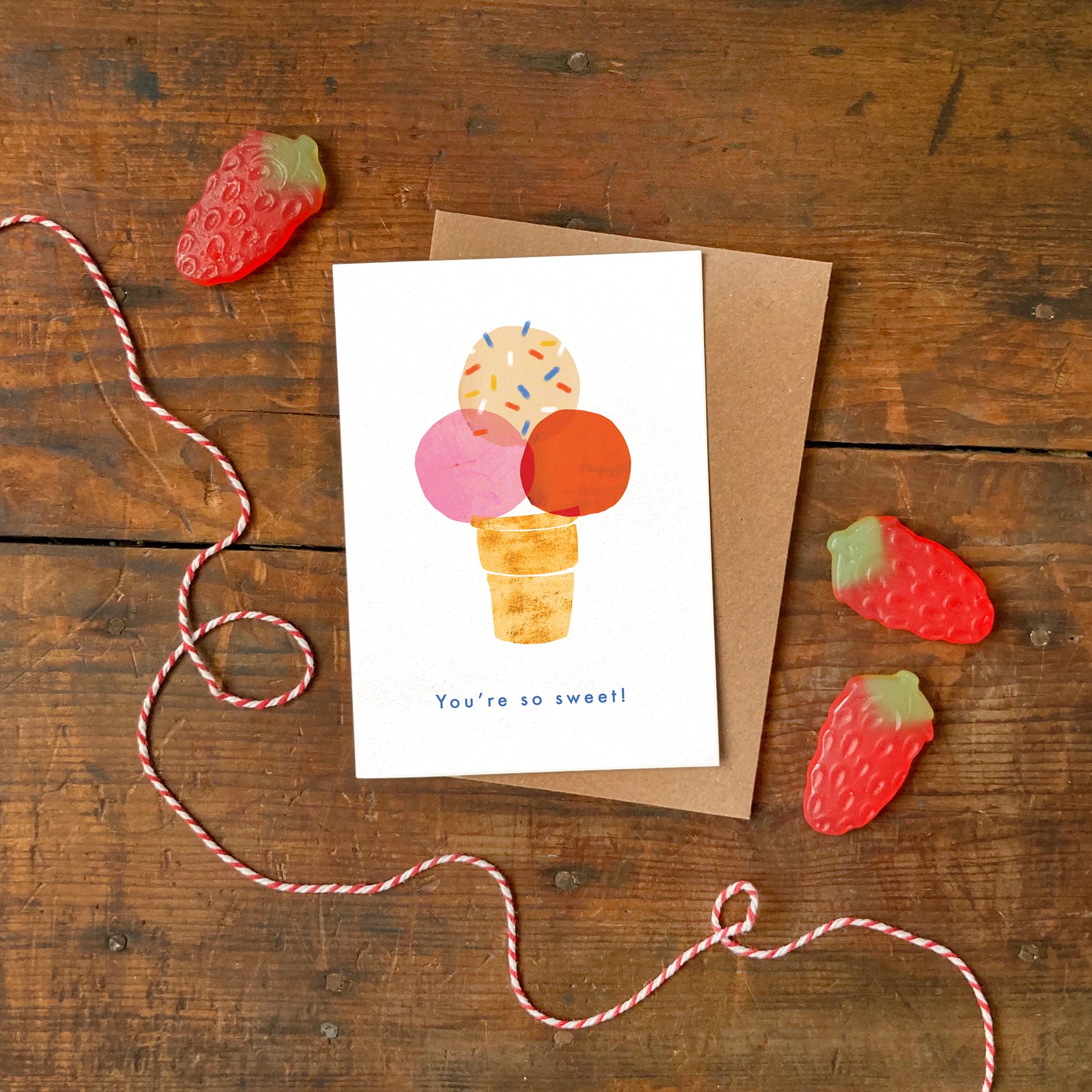 'You're So Sweet' Greeting Card image 1