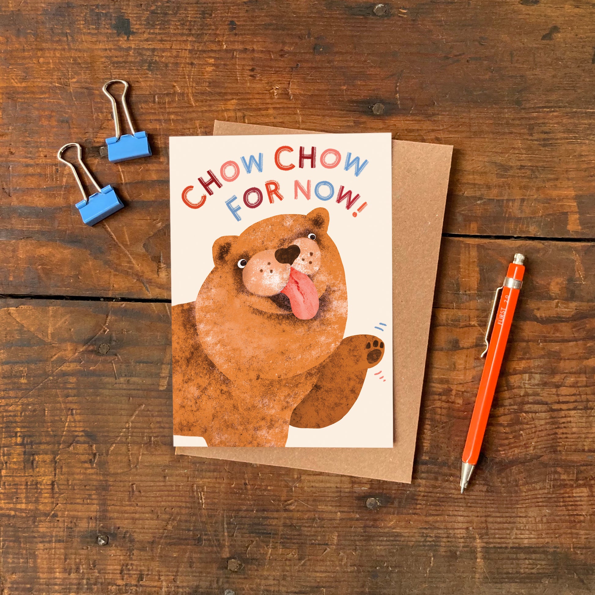 Chow Chow for Now Greeting Card image 2