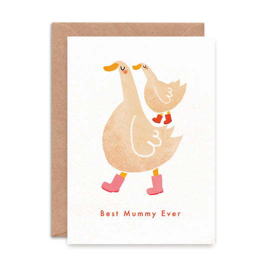 'Best Mummy Ever' Greeting Card image 0