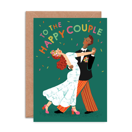 Happy Couple (MF) Greeting Card image 0