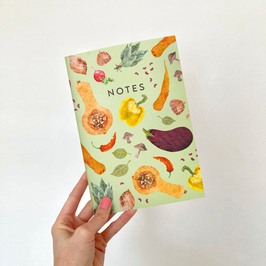 A5 Vegetable Notebook image 0